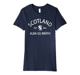 Scottish History Clothing - Scotland Flag Apparel - Scotland Premium T-Shirt