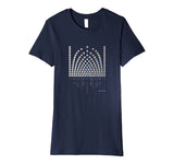 Symmetry of Fractions Modern Math T-Shirt