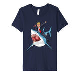 Donald Trump Shark Shirt 4th of July USA America Gift