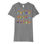 Cute Algebra Dance Math Equation Figures Shirt Gift