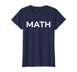 Navy MATH Andrew Yang 2020 T-Shirt