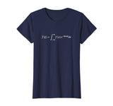 Fourier Transform Simple Cute Science and Math Shirts