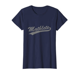 Cool Math "Mathlete" T-shirt for Mathematicians