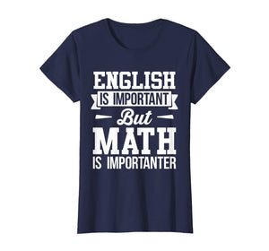 english is important but math is importanter teacher