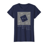 Pythagorean Theorem Algebraic Proof Math T-Shirt
