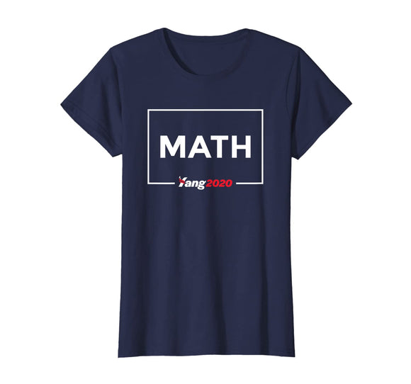 Math Yang 2020 T Shirt Funny Smart Asian President Shirt