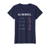 All You Need Is Love Math Equation Funny T Shirt
