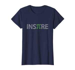 Math InsPIre Gift Shirt for Geek Nerds,Pi Day Gift Shirt