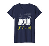 AVOID NEGATIVITY SHIRT Math Gift for Men Women Kids Teachers
