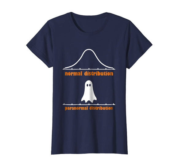 Halloween T Shirt Paranormal Curve Funny For Math Lovers