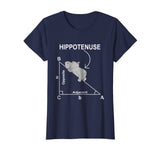 Nerd Geometry Hippotenuse Hypotenuse Funny t-shirt