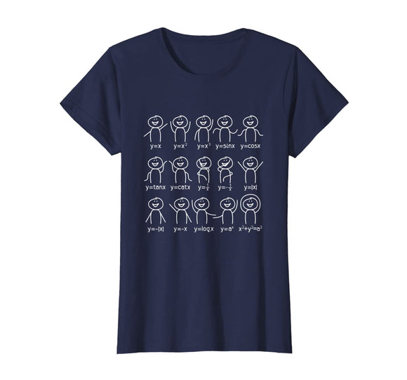 Algebra Dance Funny Graph Figures Math Equation T-shirt