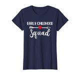 Early Childhood Squad T Shirt for Preschool Math Teachers
