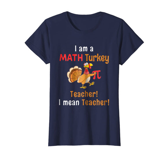 Pi Thanksgiving Turkey Math Teacher Shirts Gift