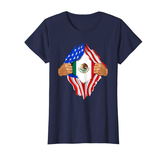 Mexican Blood Inside Me T-Shirt | Mexico Flag Gift