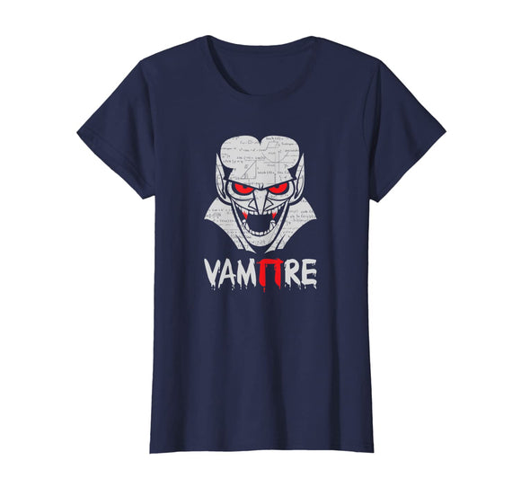 Vampire Pi Math Geek Nerd Halloween Costume T-Shirt