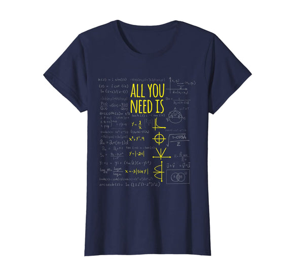 All You Need Is Love Math T shirt - Math Equation T Shirt