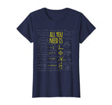 All You Need Is Love Math T shirt - Math Equation T Shirt