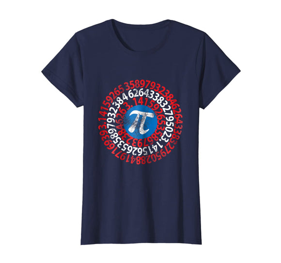 Captain Pi 3.14 Nerdy Geeky Nerd Geek Math Student Tee