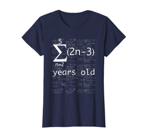 Funny Math Geek 16th Birthday, 16 Years Old Shirt Boys Girls
