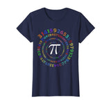 Pi Spiral TShirt 3.14 Math Teacher Tee Pi National Day Shirt