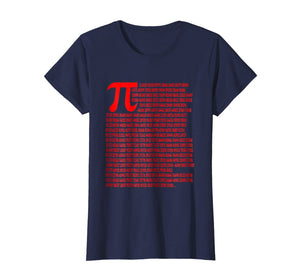 Pi Digits Science Geek Funny Nerd Math Symbol Lover T-Shirt