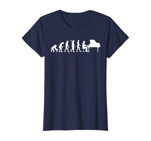 Pianist Evolution T-Shirt Funny Piano Player Cool Gift