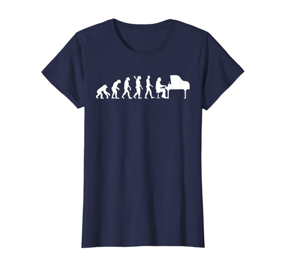 Pianist Evolution T-Shirt Funny Piano Player Cool Gift