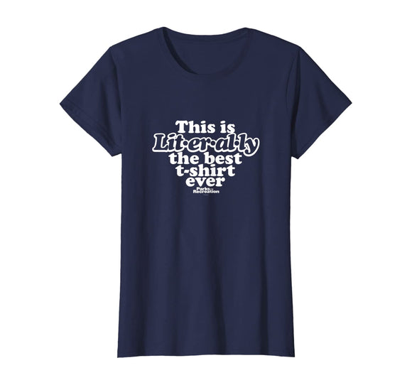 Parks and Recreation Literally Chris Traeger Funny T-Shirt