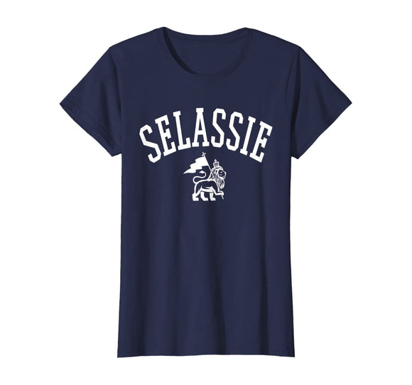 Black History King Selassie Lion Shirt