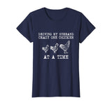 Funny Chicken print - Chicken product Crazy Chicken Lady T-Shirt