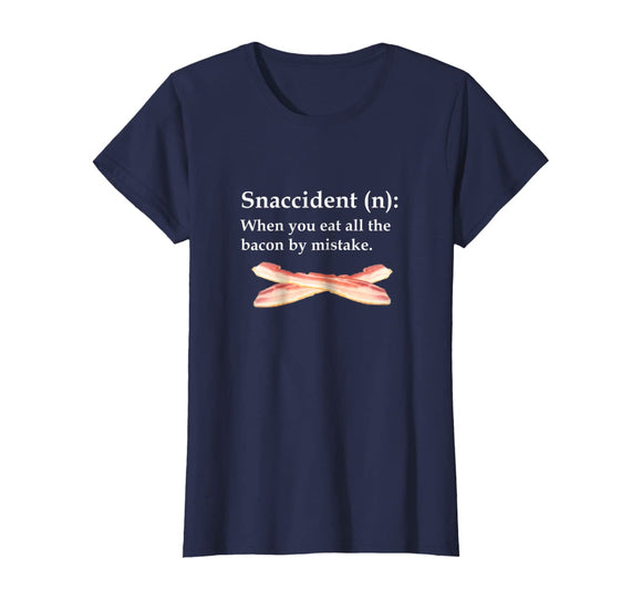 funny good bacon lovers shirt - Snaccident, bacon