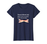 funny good bacon lovers shirt - Snaccident, bacon