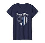Police Mom Shirt - Law Enforcement Gift T-shirt Proud Mom