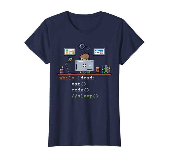 Computer Science Python Programmer Eat Code Sleep T-Shirt