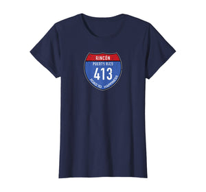 Rincon Puerto Rico | Road to Happiness 413 T-Shirt