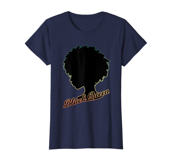 Womens African-American Queen Gift Black Woman History Month T-Shirt