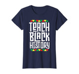 Teach Black History T-Shirt for Men Women Teacher Tribal T-Shirt