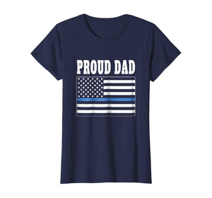 Proud Dad of Police Officer Shirt - Law Enforcement Tee