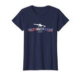 Red White And Pew Funny Gift Guns T-Shirt
