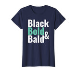 Black History Bold Bald Head Hair Shirt
