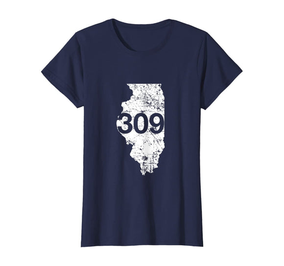 Peoria Pekin Area Code 309 Shirt, Illinois Souvenir Gift