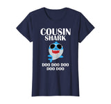Cousin Shark T-Shirt Doo Doo Doo Funny Cousin Birthday Gift T-Shirt