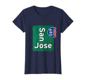 San Jose California CA Highway Interstate Travel Gift T-Shirt