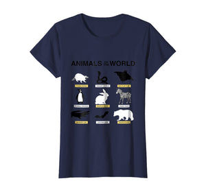 Animals Of The World T-Shirt Funny Rare Animals Memes Shirt