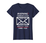 Funny Postal Worker Shirt Unmedicated Annoy at Your Own Risk