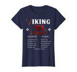 Vikings World Tour T-Shirt Viking Warriors History Glory Tee