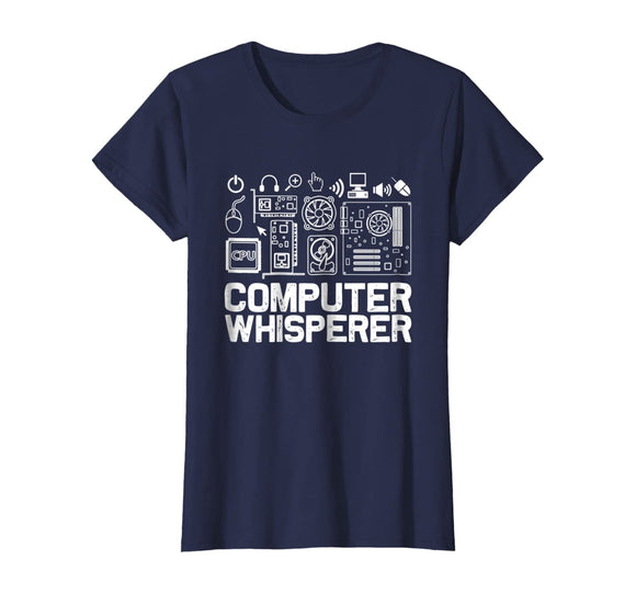 Computer Whisperer Shirt IT Tech Support Nerds Geek T-Shirt
