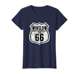 Winslow Arizona Historic Route 66 Distressed Graphic T-Shirt