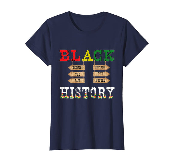 Black History T Shirt African Pride Month Past Future Gift